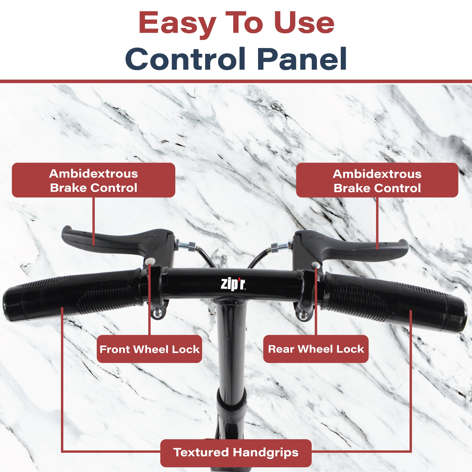 Zipr Glider Knee Scooter | Zip'r Mobility - Zipr Mobility