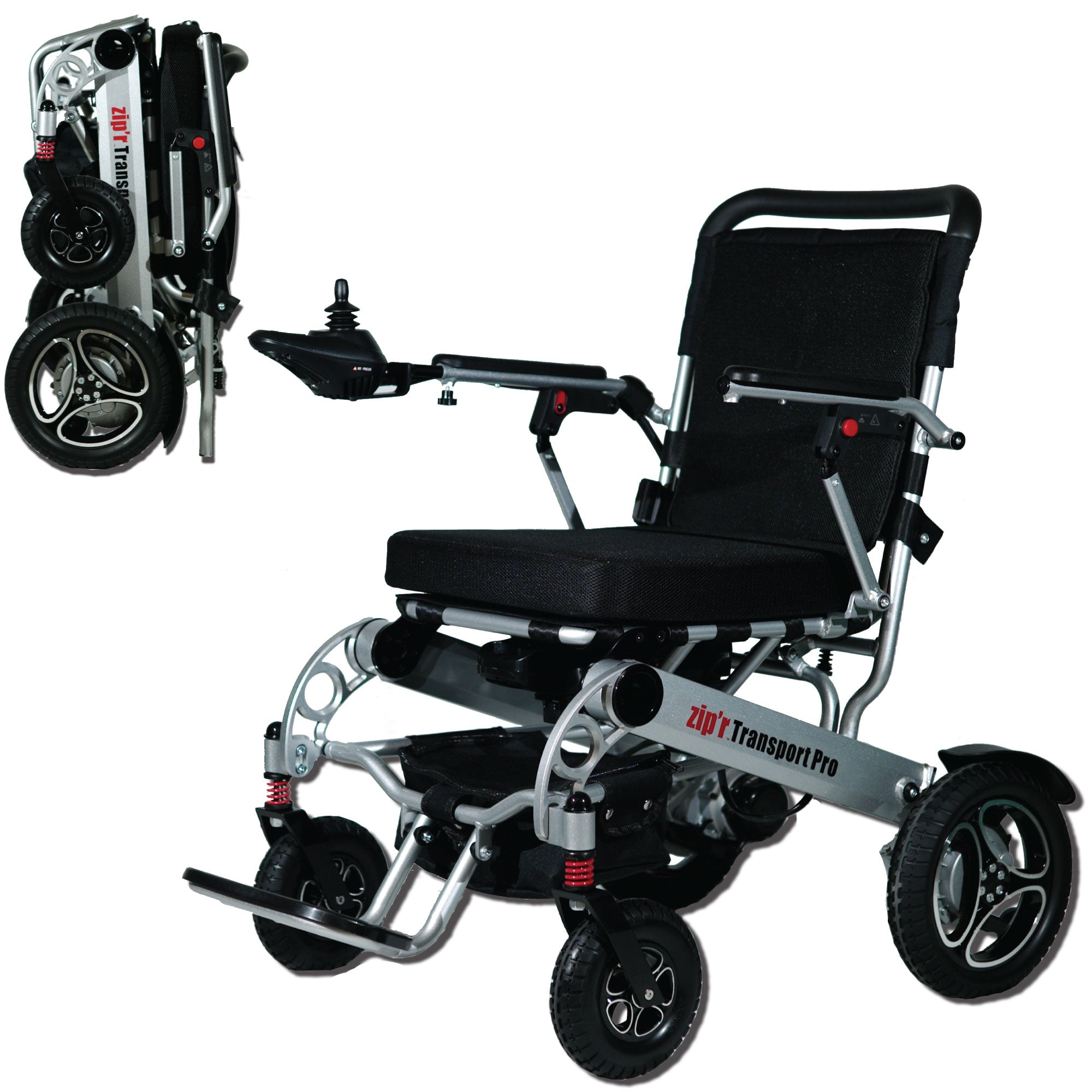 Zip'r Transport Pro Folding Electric Wheelchair