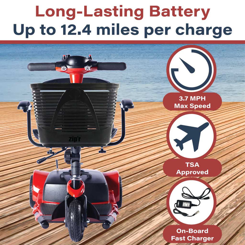 Zipr Roo 3-Wheel Mobility Scooter for Seniors - Zipr Mobility